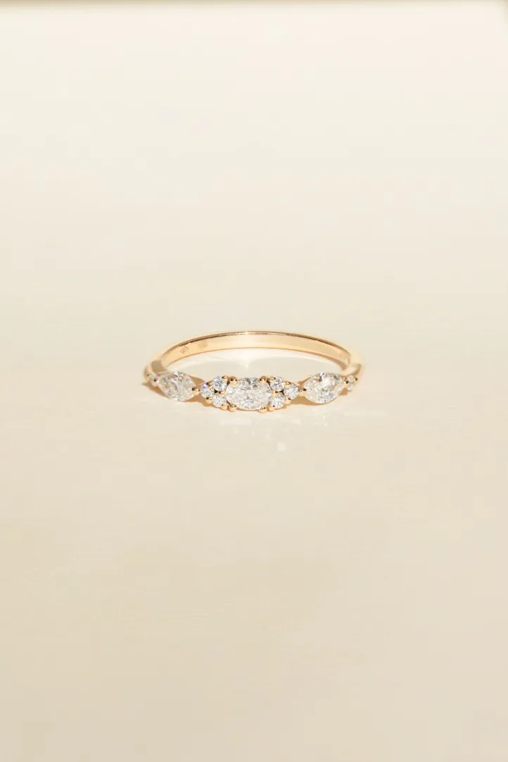 Ring Alma in pink gold Ring Alma in pink gold