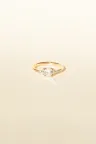 Bague Clara L en Or jaune Or rose