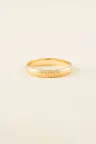 Leïla Buecher - Bague Damier en Or rose