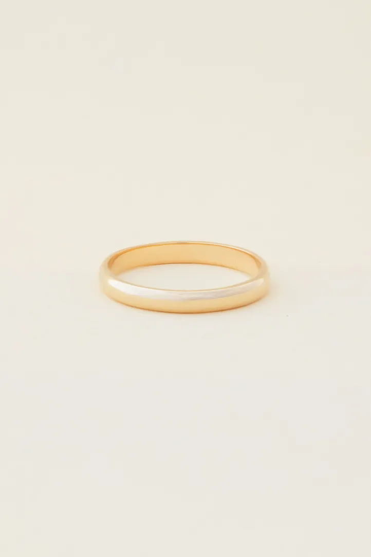 Leïla Buecher - Bague Demi Jonc en Or rose Leïla Buecher - Bague Demi Jonc en Or rose