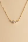 Leila Buecher - Necklace Lancelot in yellow gold