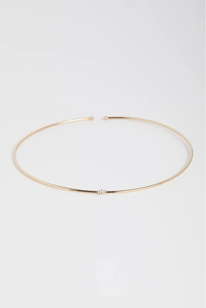 Leïla Buecher – Flex Hana Necklace in Rose Gold