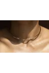 Leïla Buecher - Collier flex Hana en or rose