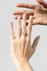Ring Olympe in pink gold