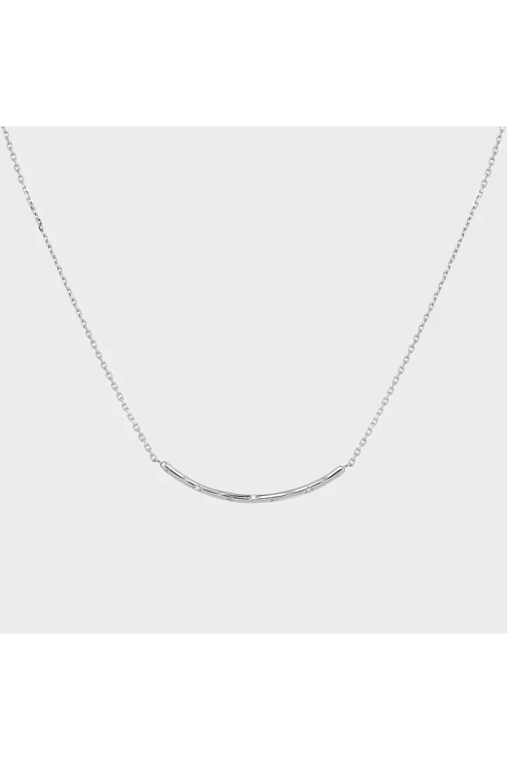 Leïla Buecher - Collier Douce en or blanc Leïla Buecher - Collier Douce en or blanc