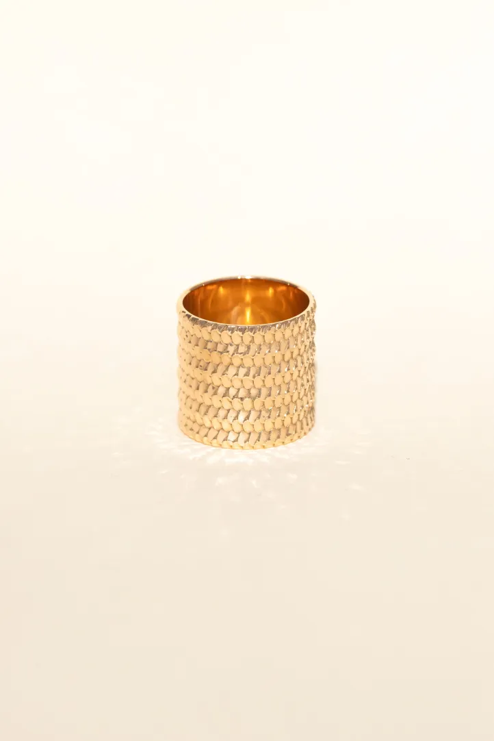 Ring Mahé S in yellow gold