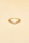 Ring Sarah in Yellow gold Pink gold