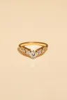 Ring Anna-Marina M in Rose gold Yellow gold