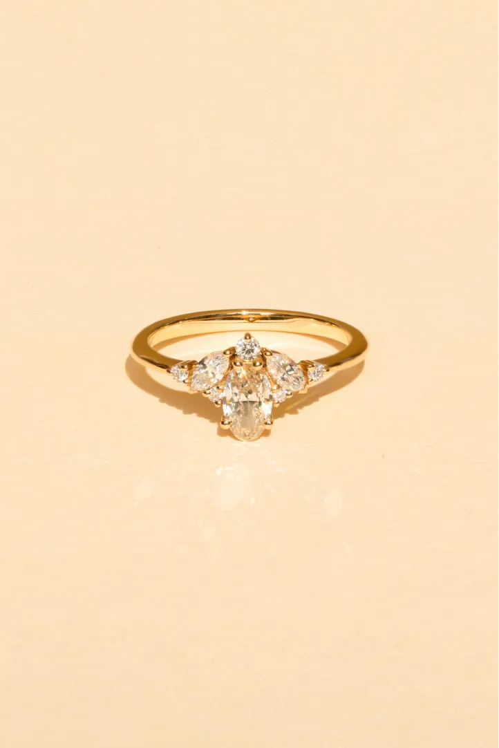 Ring Antoine S in white gold