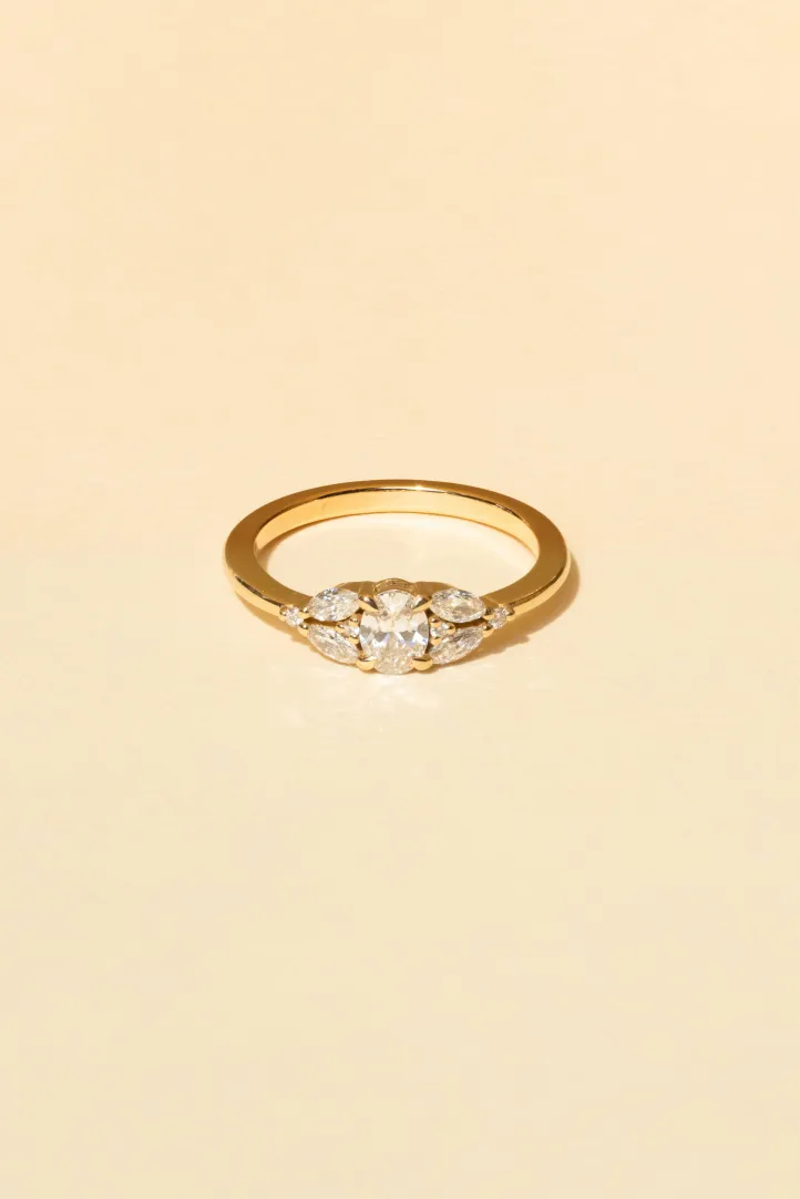 Ring Camille S in pink gold