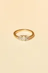 Ring Camille S in Yellow gold Pink gold