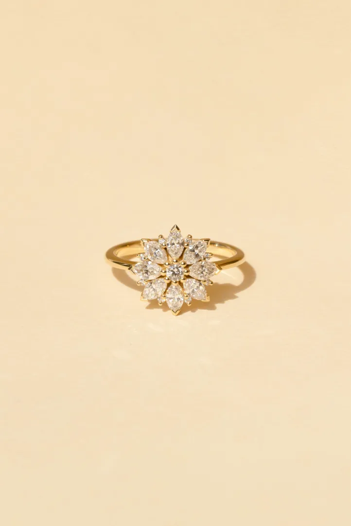 Ring Léa in yellow gold