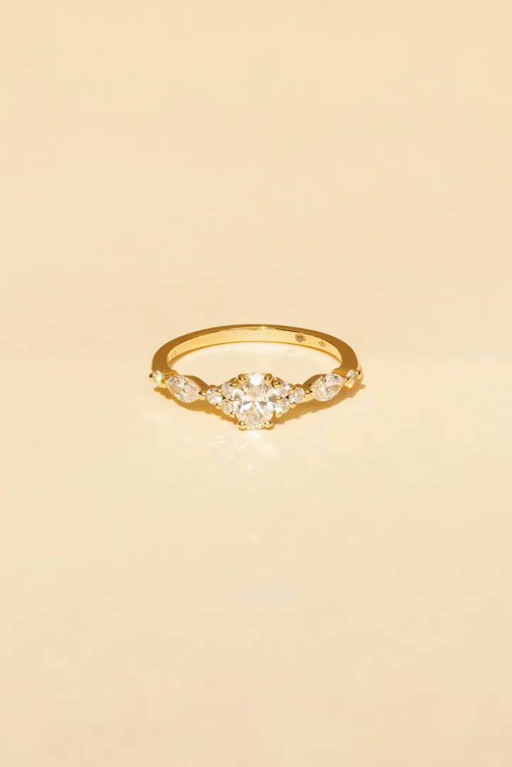 Ring Margot S in yellow gold