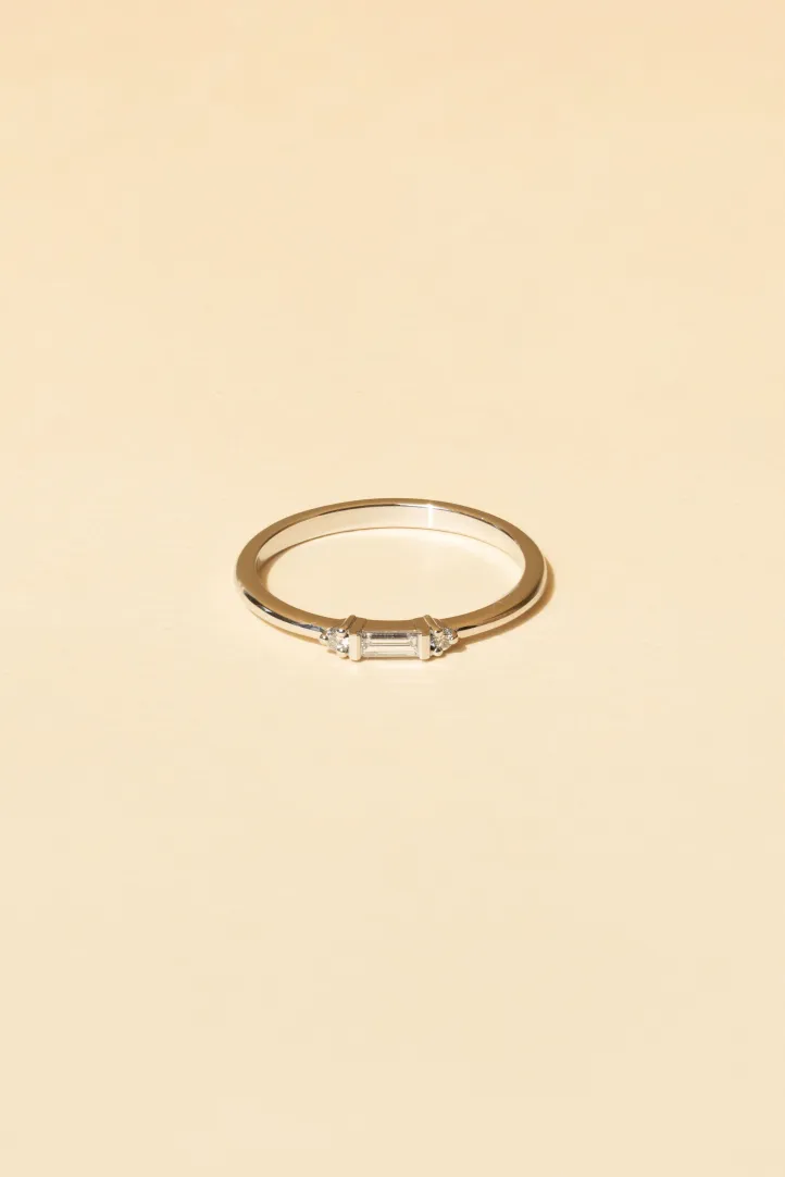 Ring Nessa in white gold