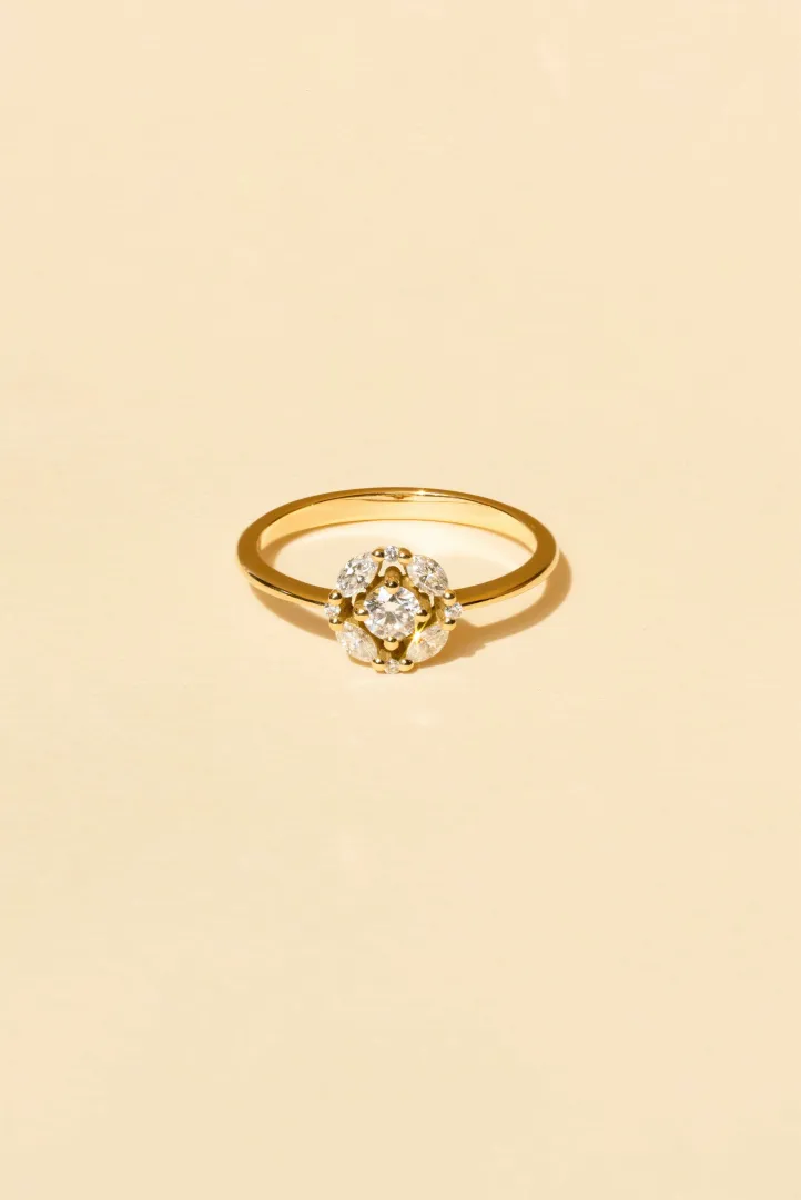 Ring Rina XS in yellow gold