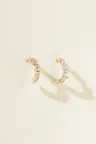 Leila Buecher - Petite Lumiere Earring Hoop in rose gold
