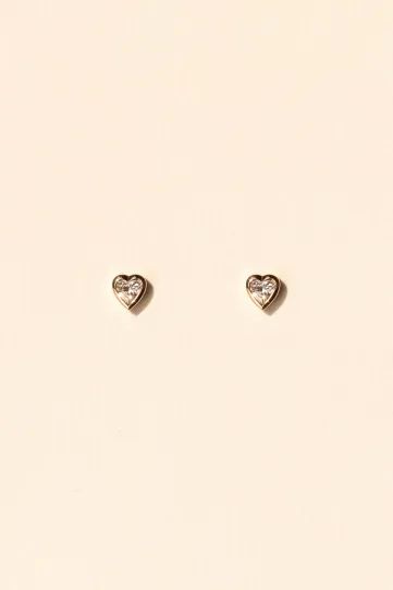 <p>La puce d'oreille Mon Petit Coeur, en or rose 750‰, avec un diamant taille coeur en serti clos.<br /><br />*Toutes nos boucles d'oreilles sont vendues à l'unité. </p>