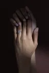 Ring Rina S in pink gold Ring Rina S in pink gold