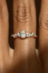 Bague Rania M en or rose Bague Rania M en or rose