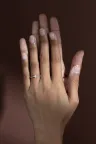 Ring Prune S in pink gold Ring Prune S in pink gold
