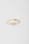 Ring Adeline XS in White gold Pink gold
