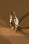 Bague Viridiana S en or rose Bague Viridiana S en or rose