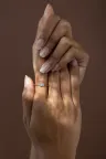 Bague Viridiana S en or rose Bague Viridiana S en or rose