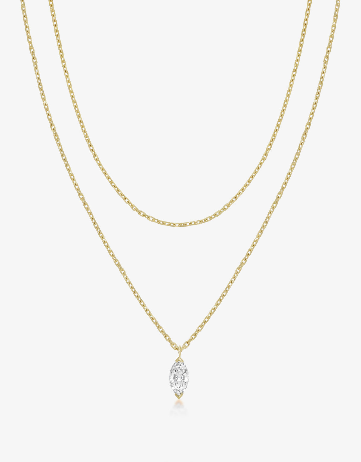 Collier Hana Pendentif Double Tour - Or Jaune