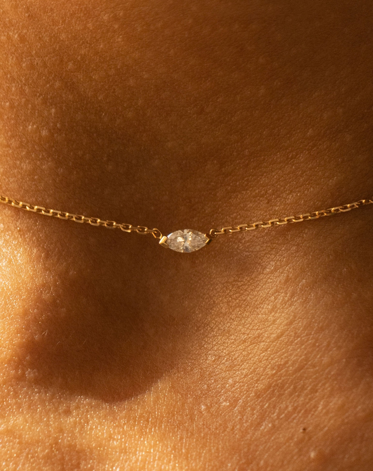 Necklace Hana - Rose gold