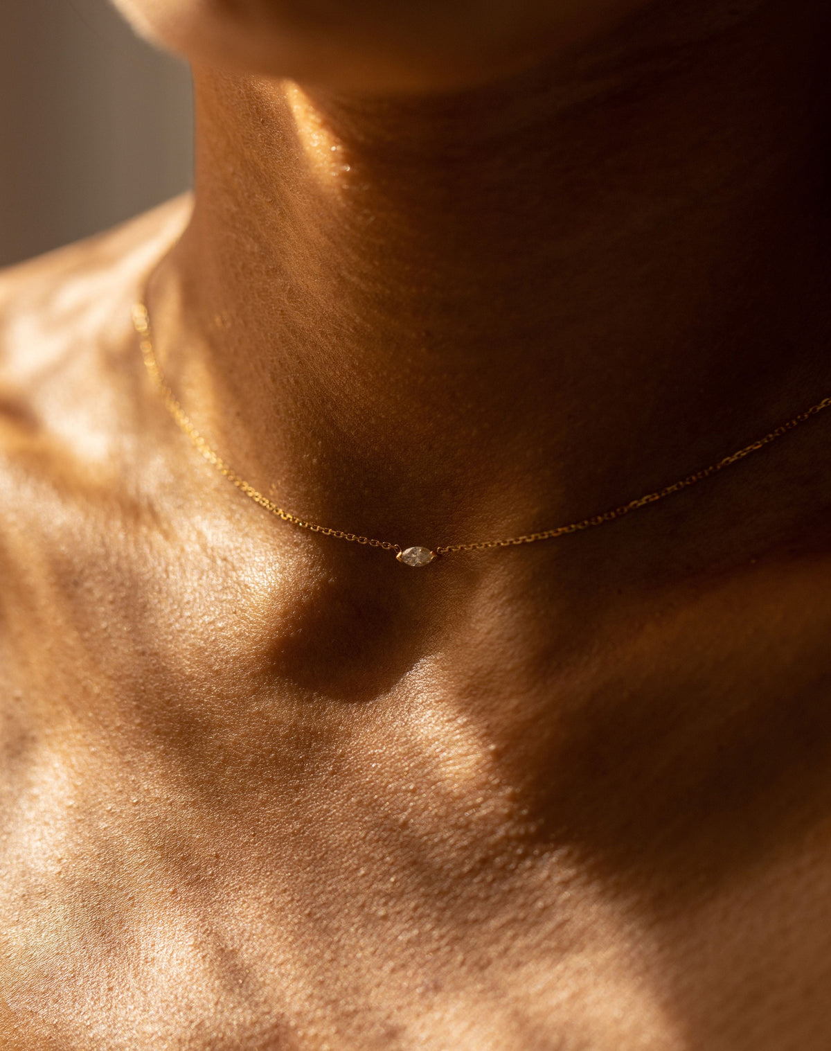 Necklace Hana - Yellow gold