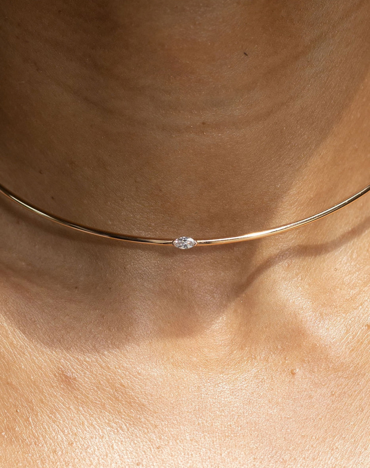 Collier Hana Flex - Or rose