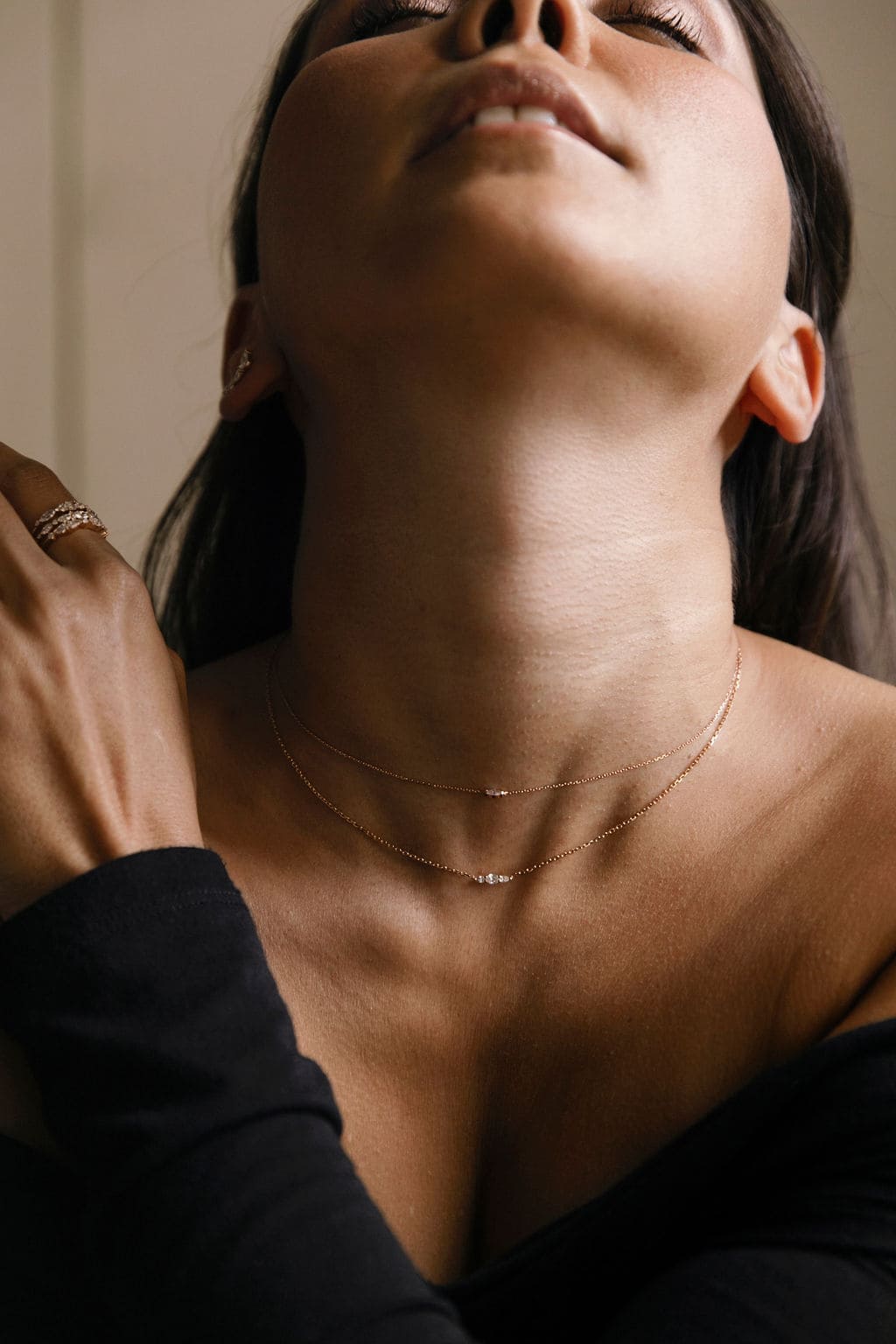 Necklace Lou - White gold
