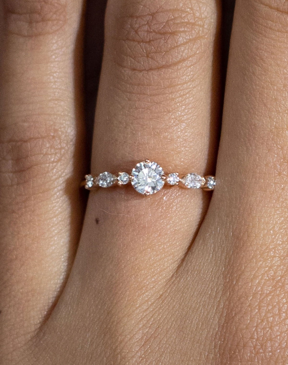 Ring Prune - Rose gold