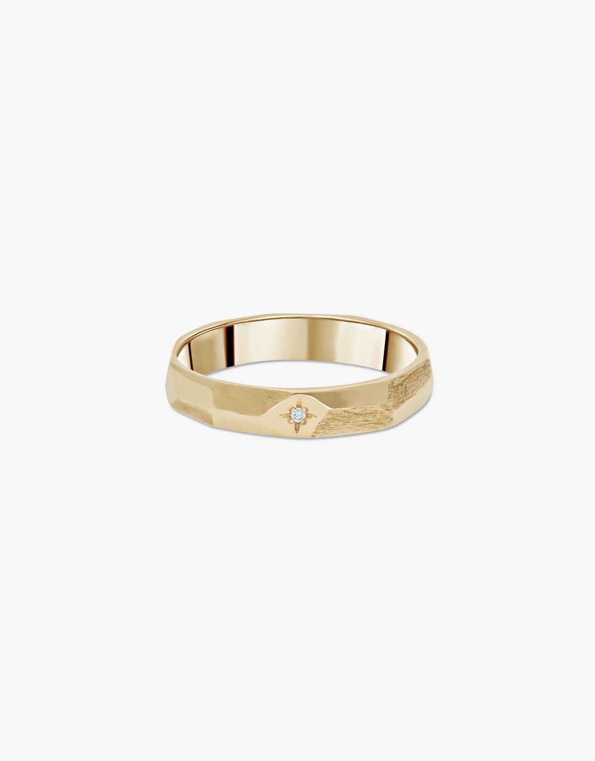 Bague Wulfran Diamant - Or jaune