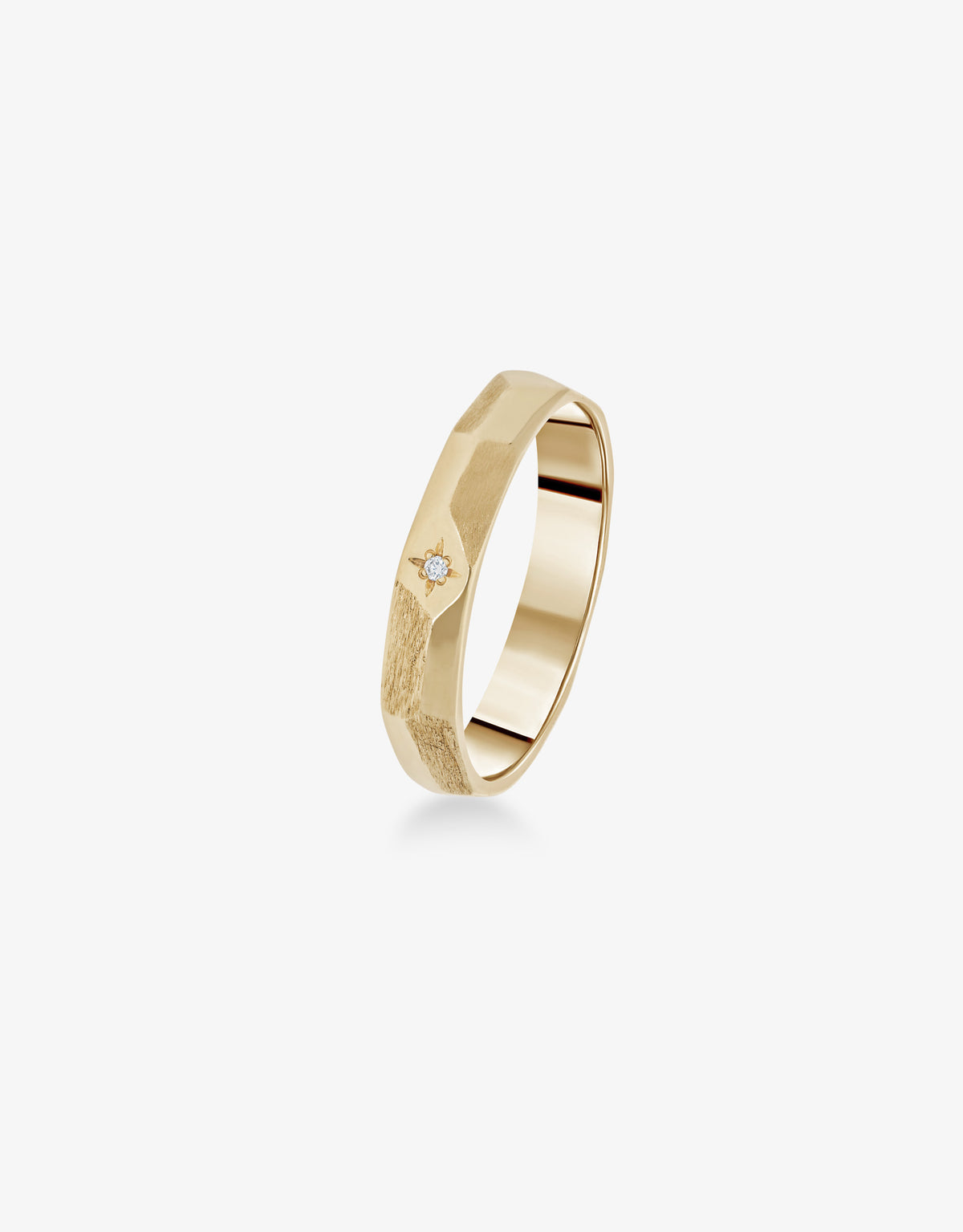 Bague Wulfran Diamant - Or jaune