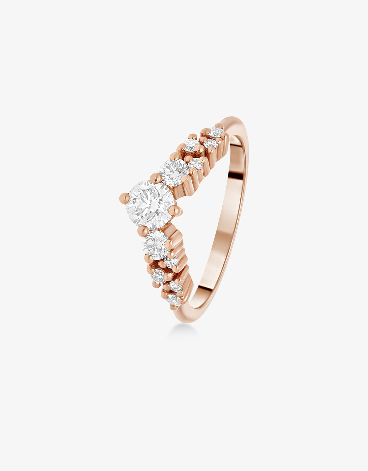 Bague Anna-Marina - Or rose