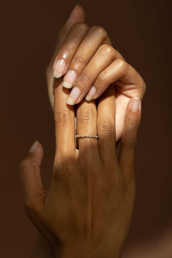 Bague Elodie - Or blanc