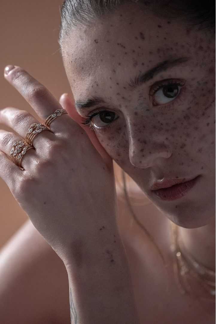 Ring Hana Bis - Yellow gold