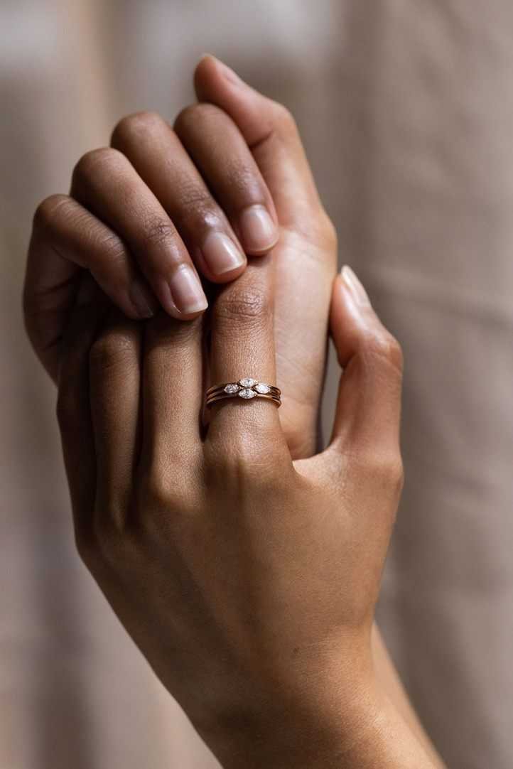 Ring Hana Trilogy - Yellow gold