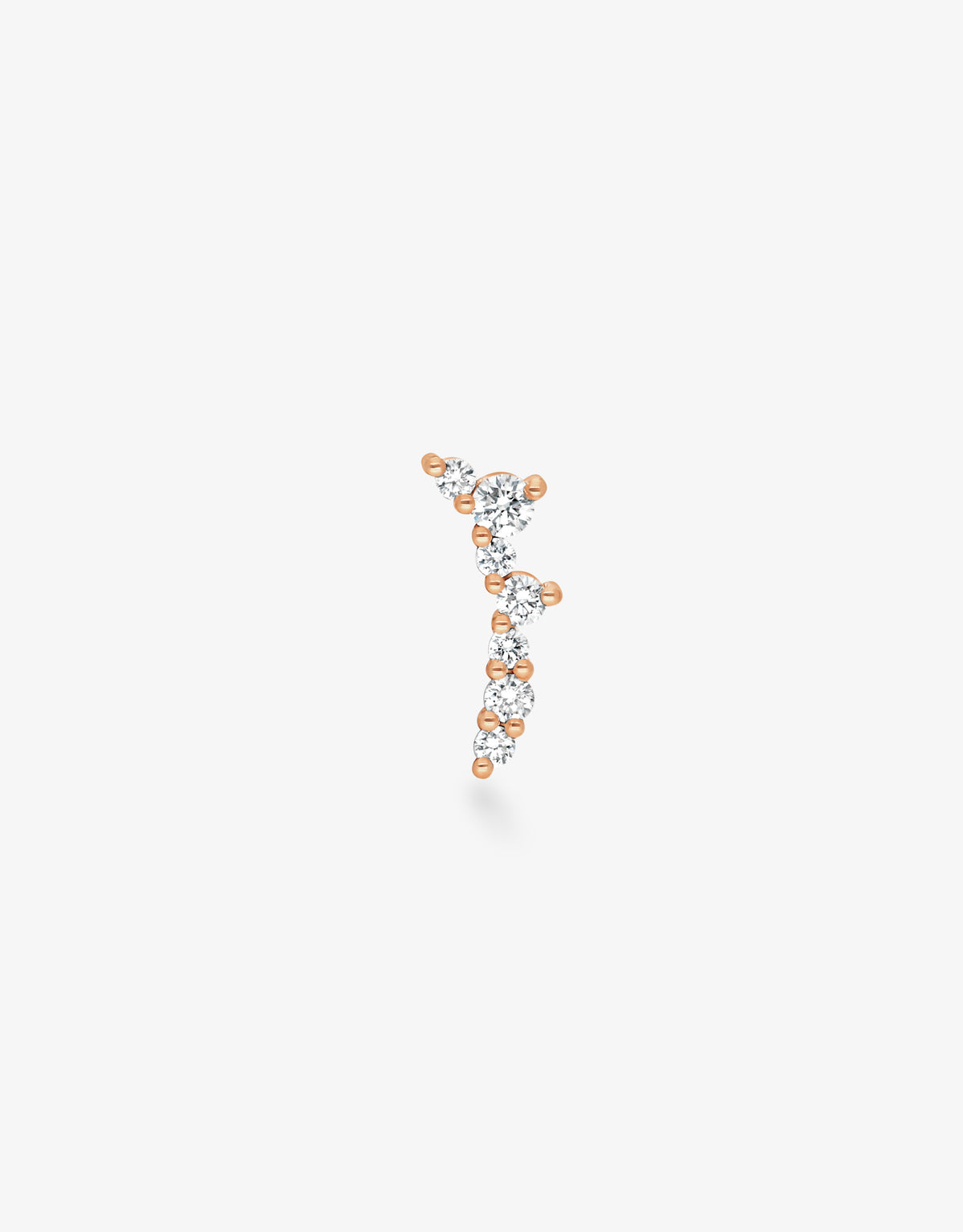 Épingle d'oreille Petite Lumière - Or rose