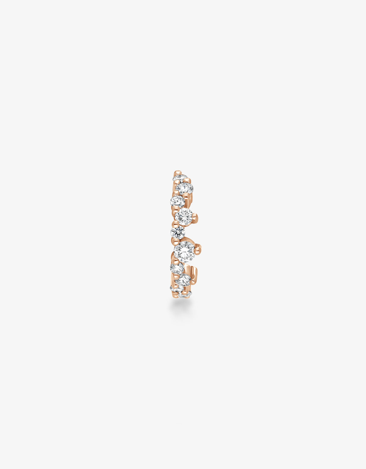Hoop Petite Lumière - Rose gold