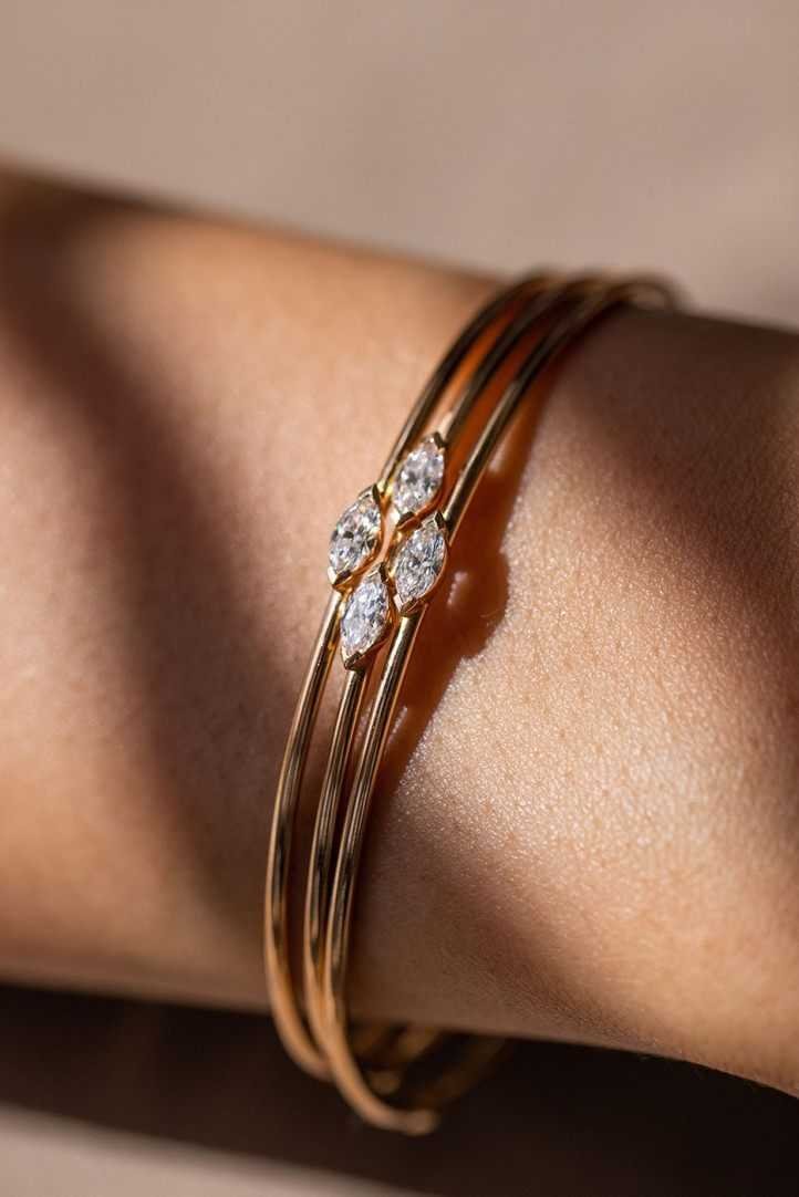 Bracelet Hana Trilogy - Rose gold