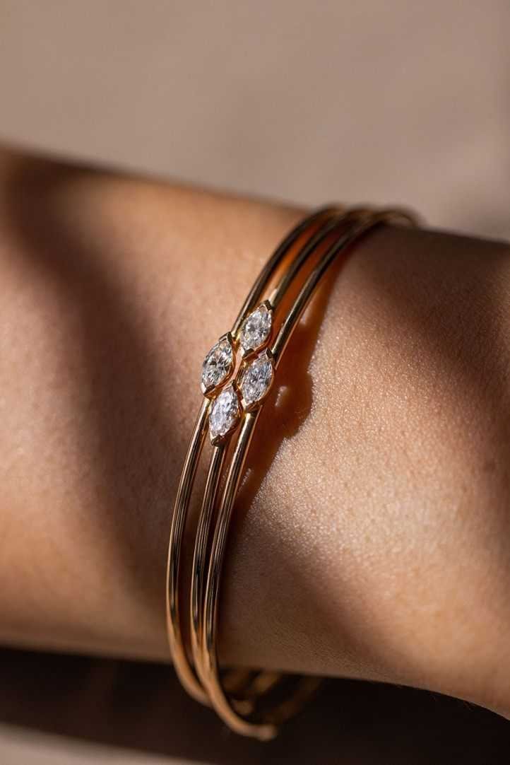 Bracelet Hana Trilogy - Rose gold