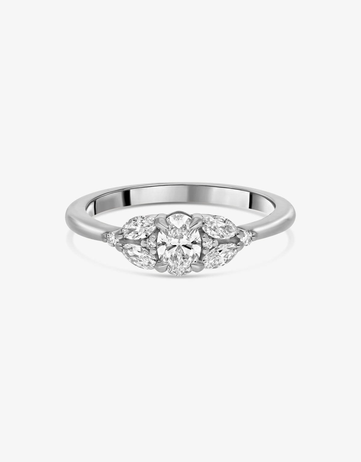 Bague Camille - Or blanc