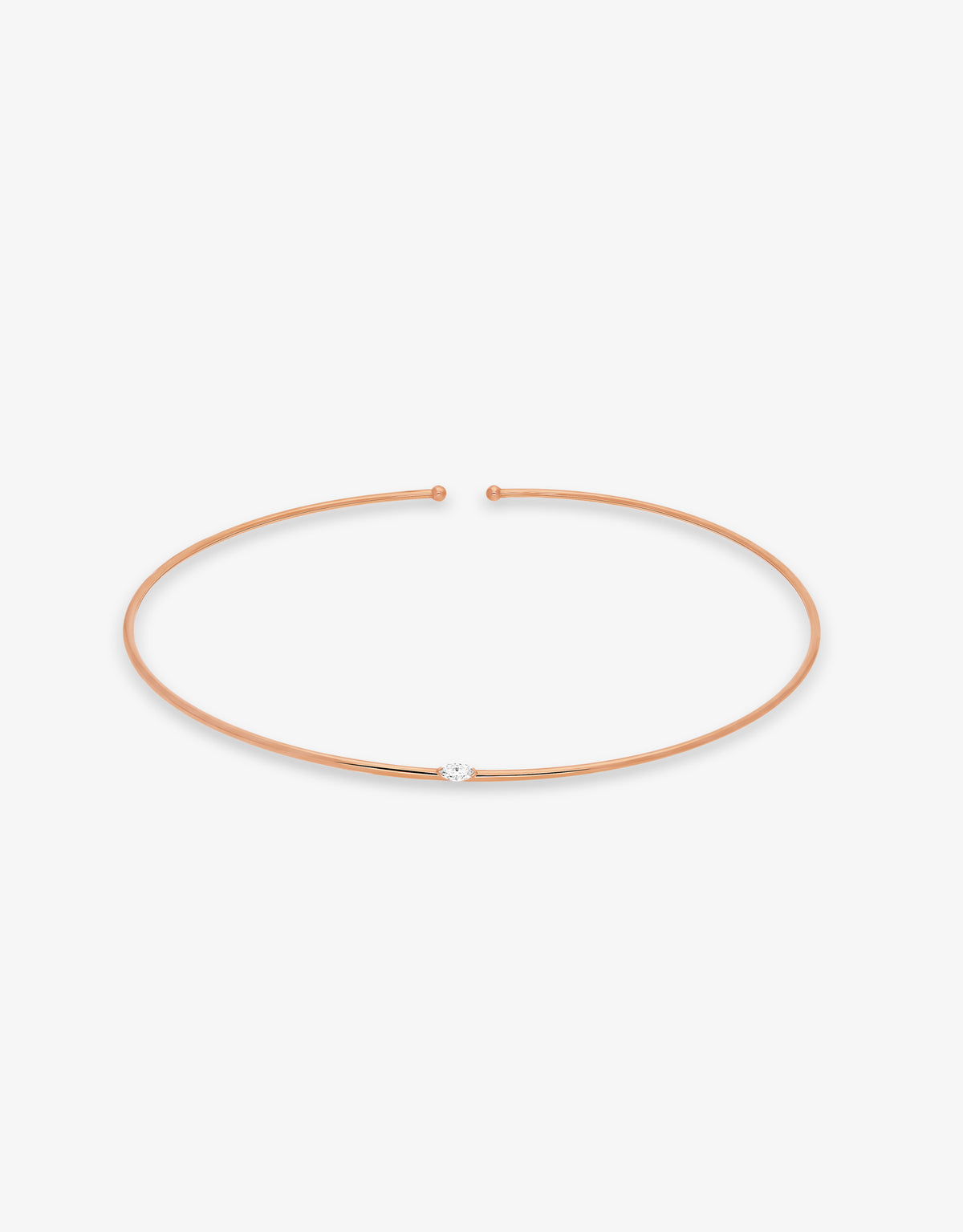 Collier Hana Flex - Or rose