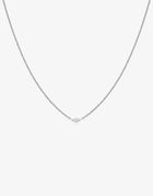 Necklace Hana - White gold