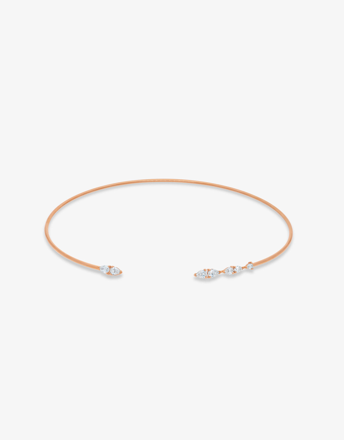 Collier Ibtissame Flex - Or rose