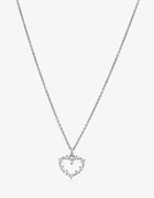 Necklace Mon Petit Coeur - White gold