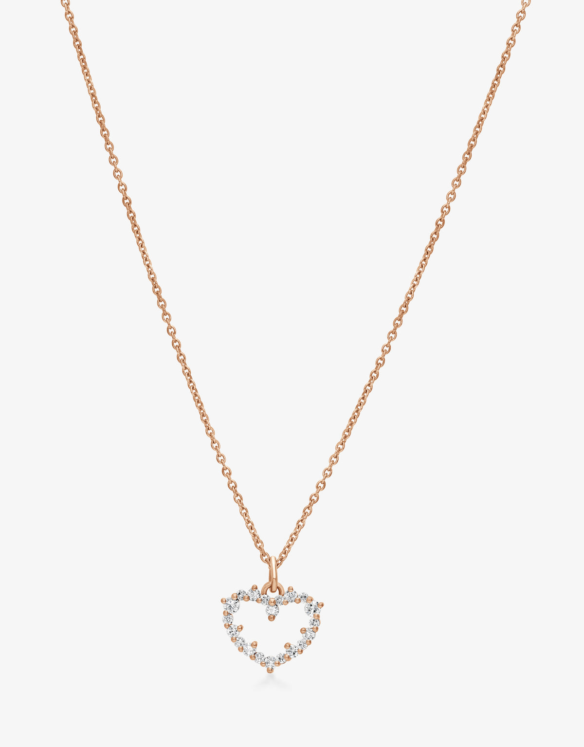Collier Mon Petit Coeur - Or rose