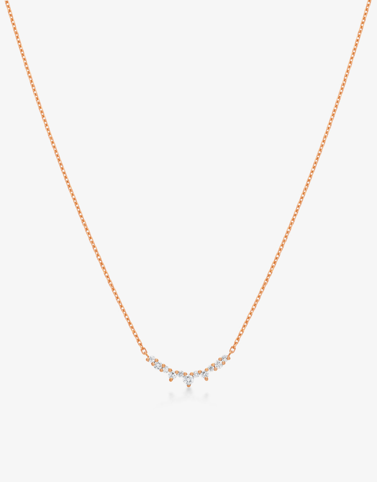 Collier Petite Lumière - Or rose
